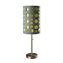 Load image into Gallery viewer, Mod Dot Novelty Table Lamp - Gray And Green
