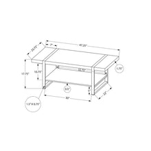 Load image into Gallery viewer, Coffee Table, Accent, Cocktail, Rectangular, Living Room, Contemporary, Modern
