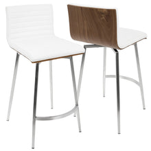 Load image into Gallery viewer, Mason - Contemporary Swivel Counter Stool (Set of 2)
