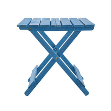 Load image into Gallery viewer, Folding Square Table For Backyard - Blue
