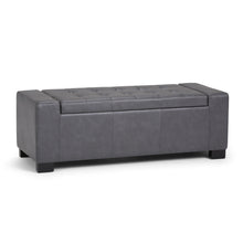 Load image into Gallery viewer, Laredo - Contemporary Large Storage Ottoman
