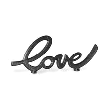 Load image into Gallery viewer, Love Tabletop Sign - Black
