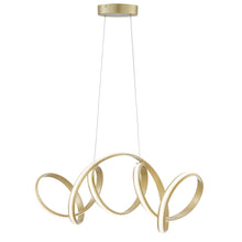 Load image into Gallery viewer, 14" Metal LED Dimmable Chandelier - Gold
