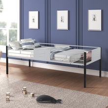 Load image into Gallery viewer, Triple Bunk Bed with Vent Board/ Sturdy Metal Frame/ Noise-Free Wood Slats/ Separatable into three beds/ No Box Spring Needed
