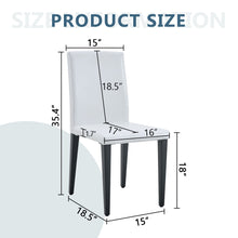Load image into Gallery viewer, Versatile Dining Chairs With Comfortable Design And Metal Legs
