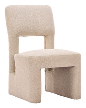 Load image into Gallery viewer, Fabric Open Back Dining Side Chairs (Set of 2) (726116) - Beige
