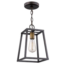 Load image into Gallery viewer, Metal Tapered Hanging Light - Antique Bronze
