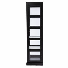Load image into Gallery viewer, Dynasty Contemporary Tall Curio Cabinet - Black / White
