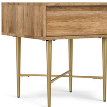 Load image into Gallery viewer, 22" Metal Square End Table - Natural
