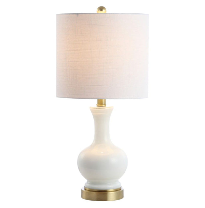 Novelty Table Lamps With Globe Shades (Set of 2) - White