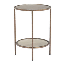 Load image into Gallery viewer, 22" Pedestal End Table - Bronze
