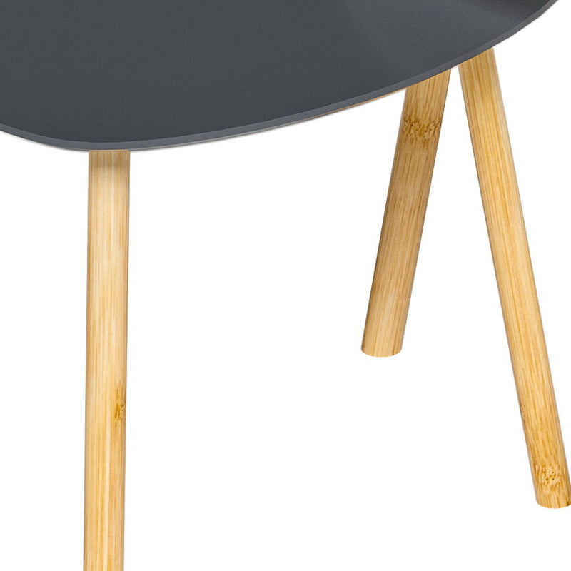 Nested Tables (Set of 2) - Oak And Gray And White