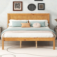 Load image into Gallery viewer, Platform Bed Frame With Headboard
