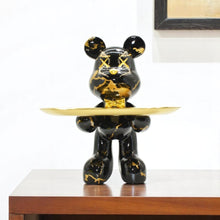 Load image into Gallery viewer, Tabletop Sculpture (568379) - Black / Gold
