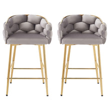 Load image into Gallery viewer, Modern Counter Stools (Set of 2)

