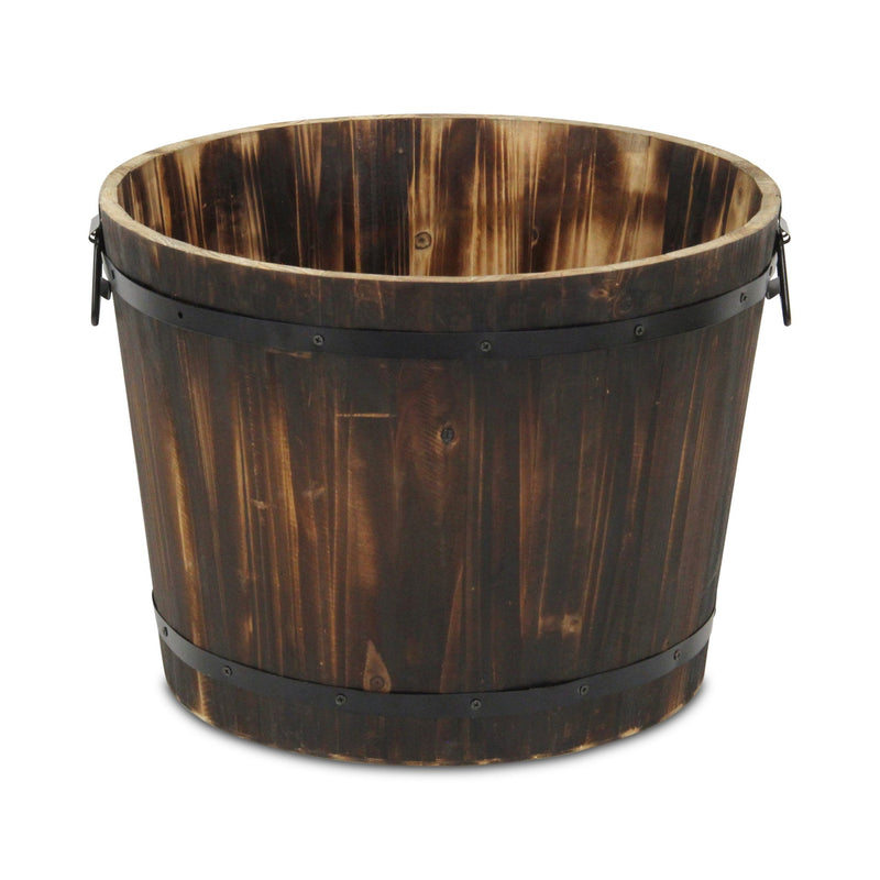 Round Planter Box (638085) - Brown