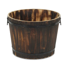 Load image into Gallery viewer, Round Planter Box (638085) - Brown
