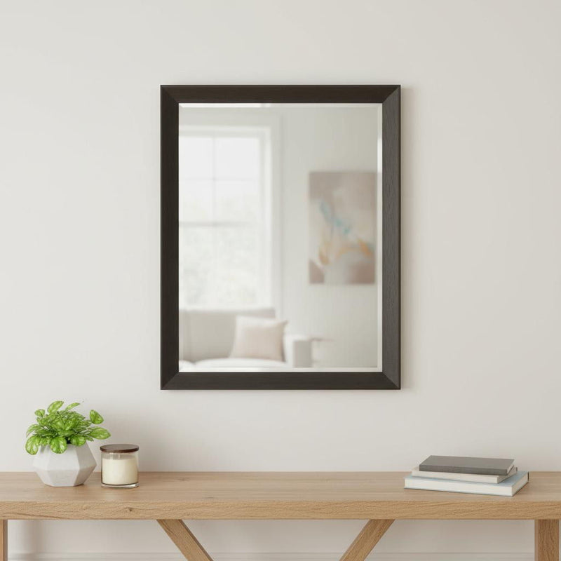 53" Accent Mirror - Dark Brown