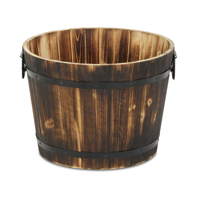 Round Planter Box (638086) - Brown