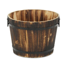 Load image into Gallery viewer, Round Planter Box (638086) - Brown
