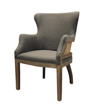 Load image into Gallery viewer, Linen Solid Color Arm Chair - Gray / Natural
