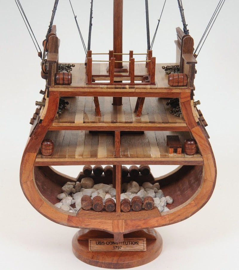 Boat Model Sculpture - Brown