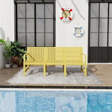 Load image into Gallery viewer, 1 Piece Indoor / Outdoor 3 Seater Sofa, UV-Resistant, Waterproof And Durable

