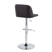 Load image into Gallery viewer, Toriano - Contemporary Adjustable Barstool With Swivel &amp; Rounded T Footrest (Set of 2)
