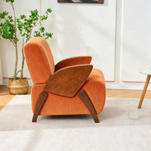 Load image into Gallery viewer, Armrest Accent Chair - Dark Orange
