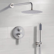 Load image into Gallery viewer, Elegant 10" Round Rain Shower Head And Handheld Set With Adjustable Tilt And Dual Modes
