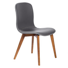 Load image into Gallery viewer, Faux Leather Side Chairs (Set of 2) - Gray
