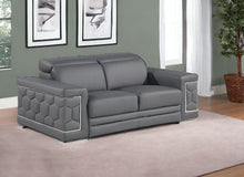 Load image into Gallery viewer, Genuine Love Seat Leather - Silver / Gray
