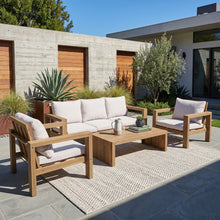 Load image into Gallery viewer, 4 Piece Patio Sofa Set
