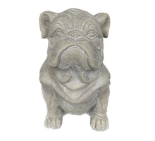Load image into Gallery viewer, Poly Dog Hand Painted Tabletop Sculpture - Gray
