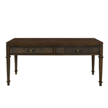 Load image into Gallery viewer, Fluted - 2 Drawer Coffee Table - Brown

