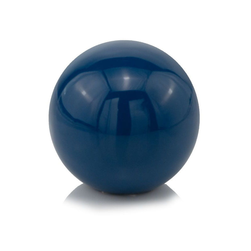 Decorative Orb Tabletop Sculpture (373764) - Blue