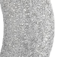 Load image into Gallery viewer, Bedside Table Lamp With Silver Swirl Novelty Shade - Silver
