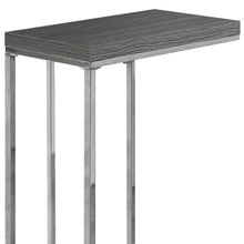 Load image into Gallery viewer, 18.25" x 10.25" x 25.25" Particle Board Metal Accent Table - Gray
