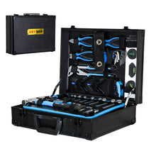 Load image into Gallery viewer, Combined Maintenance Tool Suitcase 247 Pieces Of Basic Home Maintenance Tool Set General Machinery Tool Set - Blue
