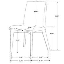 Load image into Gallery viewer, Upholstered Side Chairs (Set of 2) - Gray
