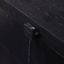 Load image into Gallery viewer, 3 Drawer Nightstand With USB - Black
