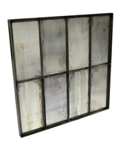 Load image into Gallery viewer, 40" Square Metal Framed Accent Mirror - Black
