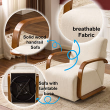 Load image into Gallery viewer, Swivel Accent Rotatable Ergonomic Single Chair For Living Room
