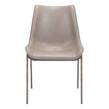 Load image into Gallery viewer, Solid Back Dining Chairs (Set of 2) - Walnut
