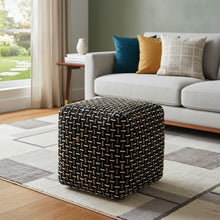 Load image into Gallery viewer, Ottoman Polyester - Black
