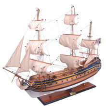 Load image into Gallery viewer, Hand Painted Model Boat (624639) - Light Brown / Beige
