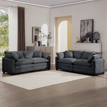 Load image into Gallery viewer, Elegant Oversized Sectional Sofa Set With Deep Seats And Flexible Layout

