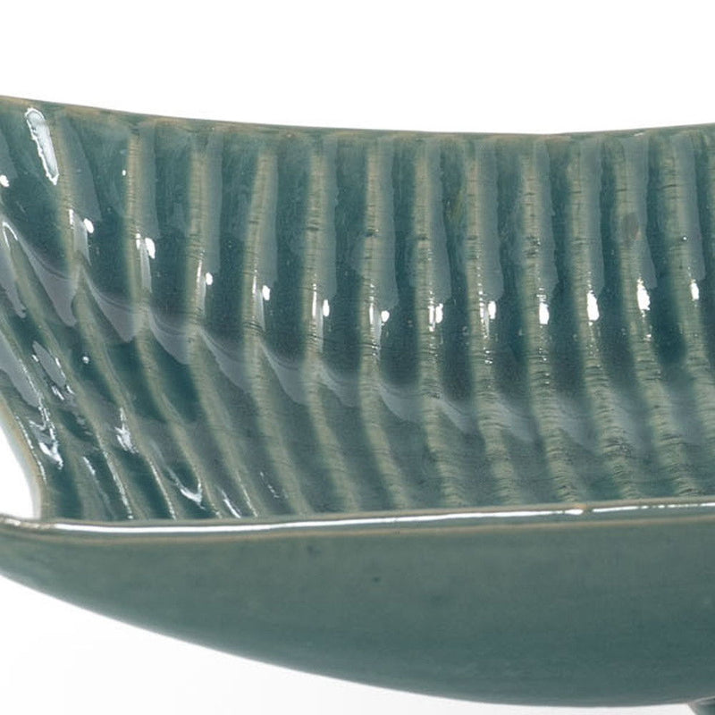 20" Ceramic Vanity Tray - Blue / Green