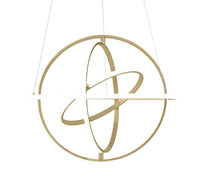 Load image into Gallery viewer, Four Light Metal LED Dimmable Smart Enabled Chandelier - Gold

