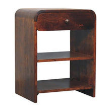 Load image into Gallery viewer, 24" Solid Wood One Drawer Nightstand - Chestnut
